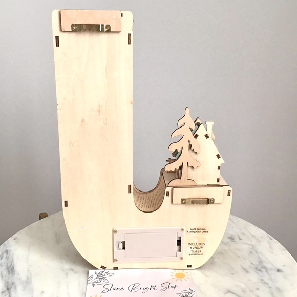 Anthropologie Monogram Letter Decor Display - Thumbnail 5